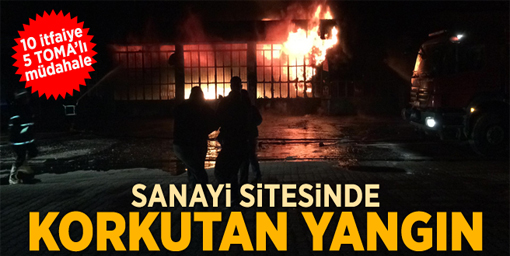 Van'da alevli gece!
