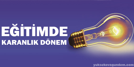 Faturasını ödemeyen okulların elektriği kesildi