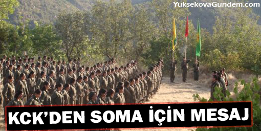 KCKden Soma halkına başsağlığı