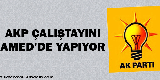AKP, çalıştayını Amed'de yapıyor