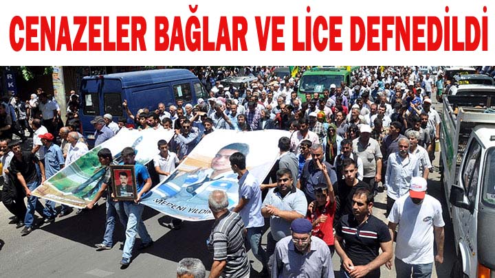 Cenazeler Bağlar ve Licede Toprağa Verildi