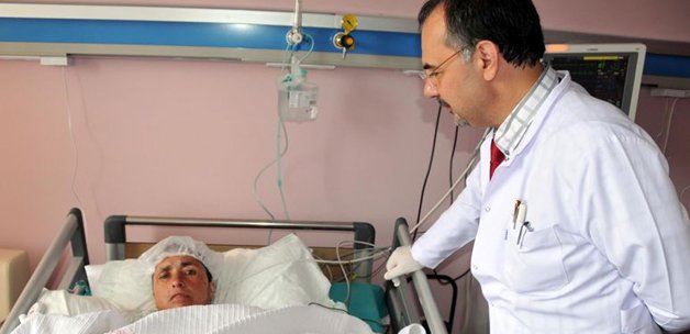 Vücudu kurtlanan kadın tedavi altında