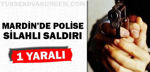 Mardin'de polise silahlı saldırı