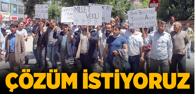Altın; Çözüm İstiyoruz