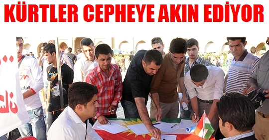 Kürtler Akın Akın Cephelere Gidiyor