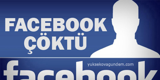Sosyal medya devi Facebook çöktü