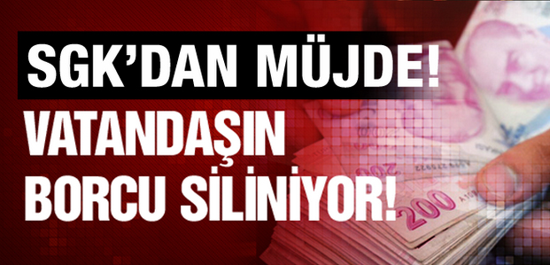 Esnafın SGK borcu siliniyor!