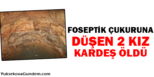 Vanda Foseptik Çukuruna Düşen 2 Kız Kardeş Öldü