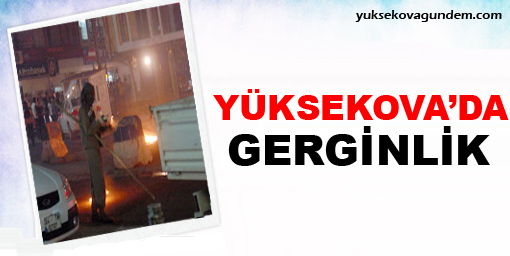 Yüksekovada Cenaze Gerginliği