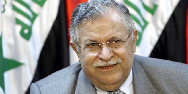 Talabani yarın Irak Kürdistan Bölgesine dönüyor