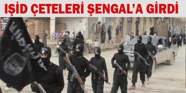 IŞİD çeteleri Şengale girdi
