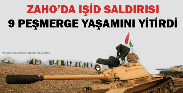 Zaxoda IŞİD saldırısı: 9 Peşmerge yaşamını yitirdi