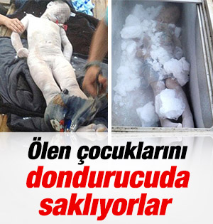 Çinli anne baba ölen çocuklarını dondurucuda saklıyor