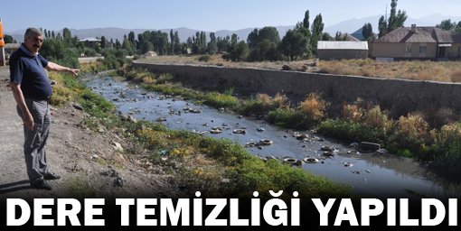 Dere Temizliği Yapıldı
