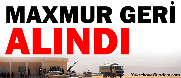 Maxmur kasabası PKK ve Peşmergenin kontrolüne geçti