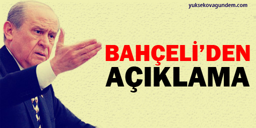 Bahçeli: Erdoğan şike ve hileyle Çankayaya çıkmıştır