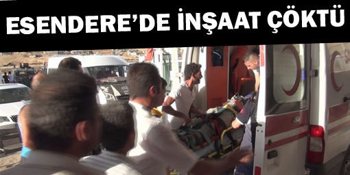 Esendere'de İnşaat Çöktü