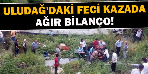 Uludağ'da Feci Kaza