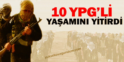 Cezaa'da 10 YPG'li kadın savaşçı hayatını kaybetti