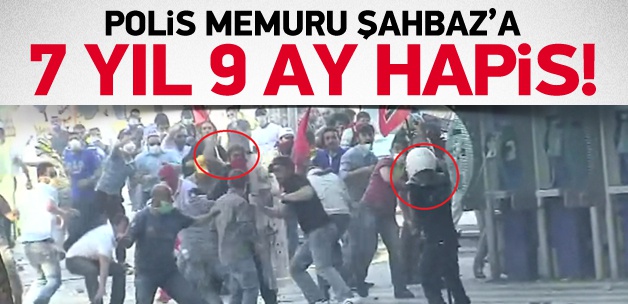 Sarısülük davasında polise 7 yıl hapis