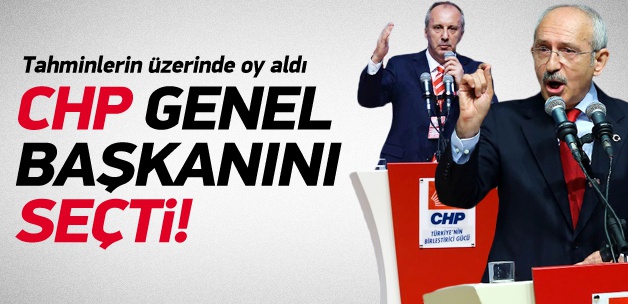 Kılıçdaroğlu yeniden Genel Başkan