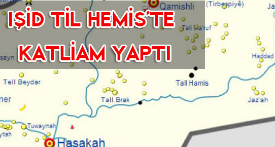 IŞİD Til Hemis köylerinde katliam yaptı