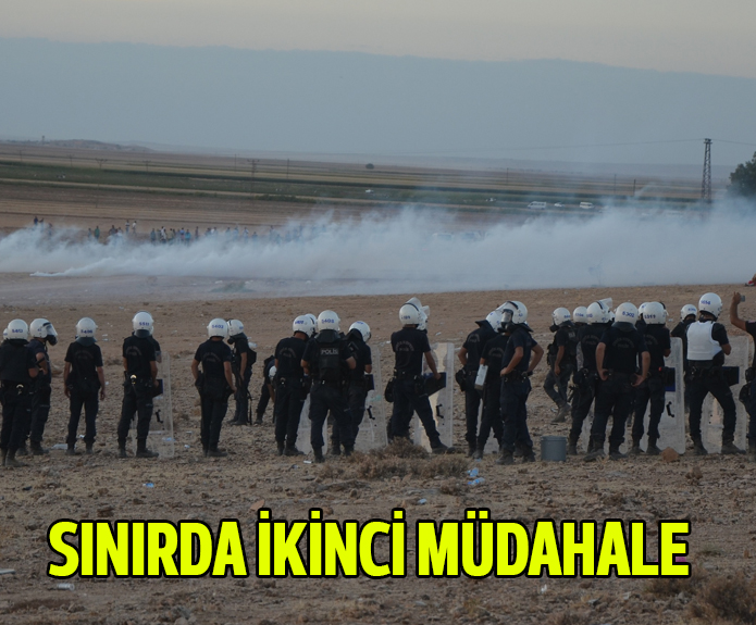 Sınırdaki nöbet çadırına müdahale