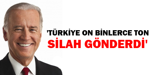 'Türkiye on binlerce ton silah gönderdi'