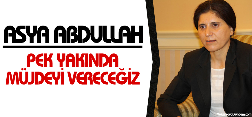 Asya Abdullah: Pek yakında müjdeyi vereceğiz