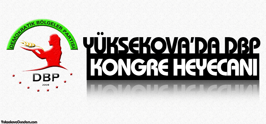 Yüksekova DBP'de kongre heyecanı