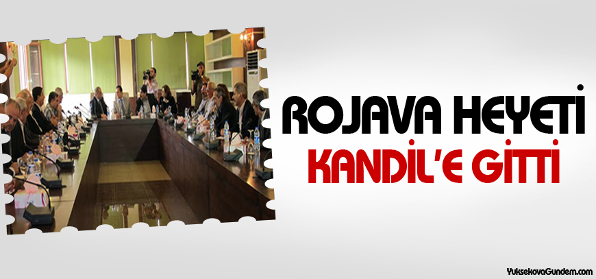 Rojava heyeti Kandile gitti