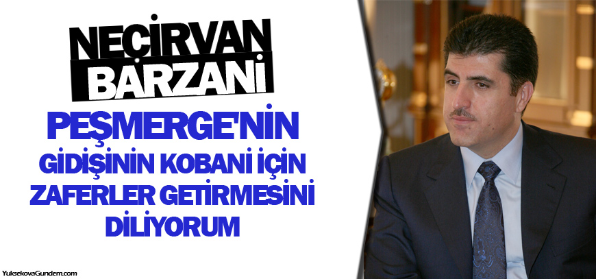Peşmerge'nin Gidişinin Kobani İçin Zaferler Getirmesini Diliyorum