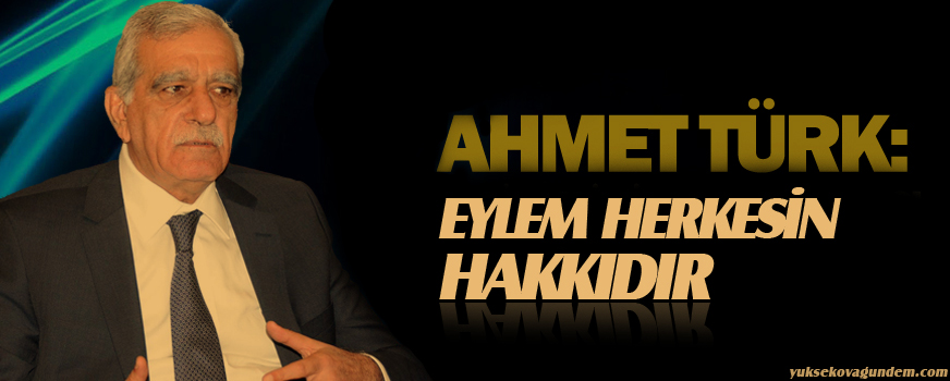 Türk: Eylem herkesin hakkı ancak vatandaşa zarar verilmemeli