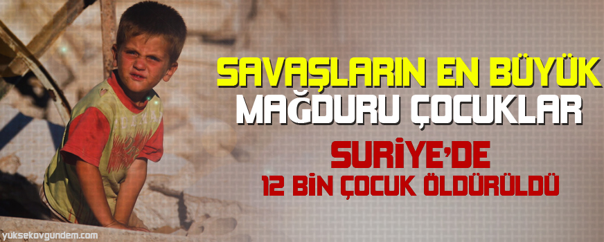 Savaşların En Büyük Mağduru Çocuklar