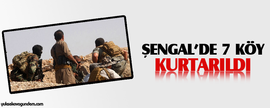 Şengalde 7 köy kurtarıldı
