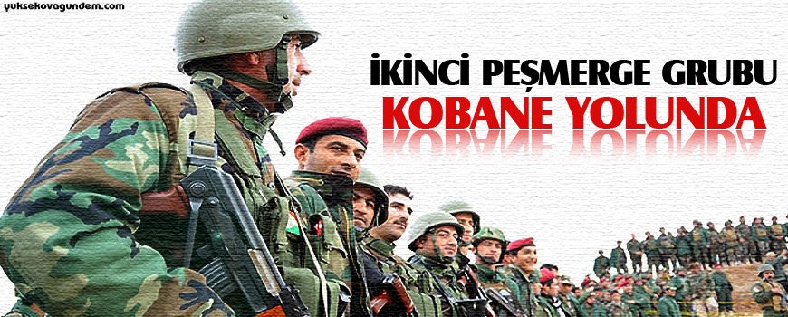 İkinci peşmerge grubu Kobanê yolunda