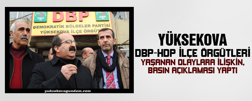 DBP-HDP Basın Açıklaması Yaptı