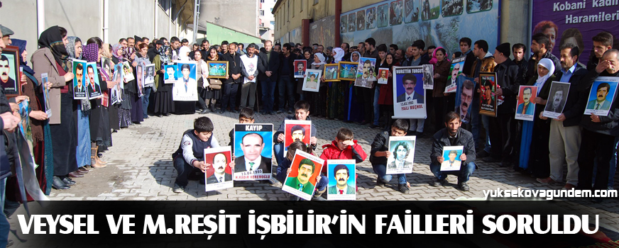 Veysel ve M.Reşit İşbilirin failleri Soruldu
