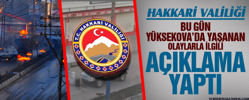 Valilik;'Güvenlik Güçleriyle Çatışmaya Girdi'