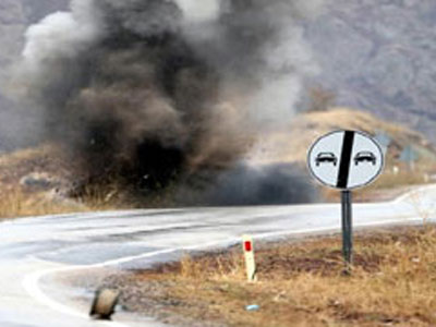Hakkari'de Patlama