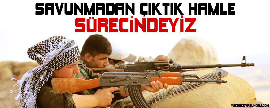 YPJ Komutanı Azime Deniz: Savunmadan çıktık hamle sürecindeyiz