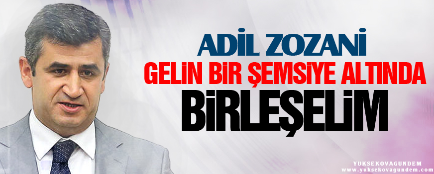 Gelin bir şemsiye altında birleşelim