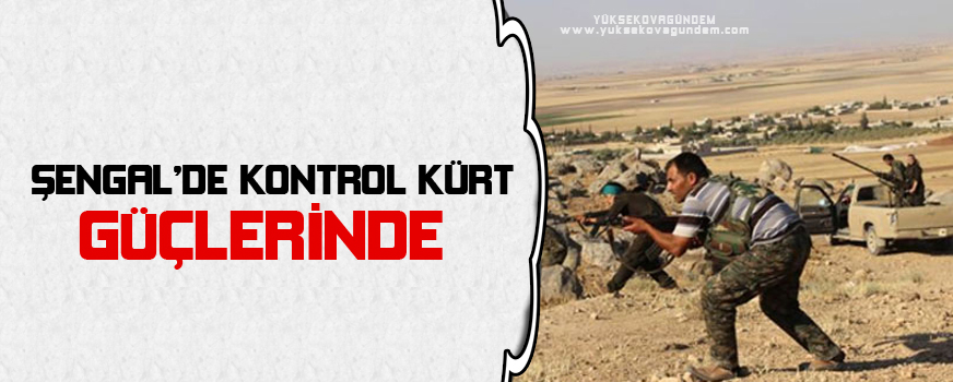 Şengalde kontrol Kürt güçlerinde