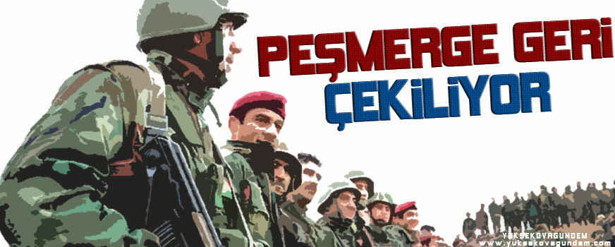 Peşmergeler Şengal'den çekiliyor