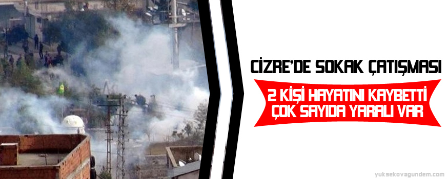 Cizre'de Çatışma; 2 Ölü