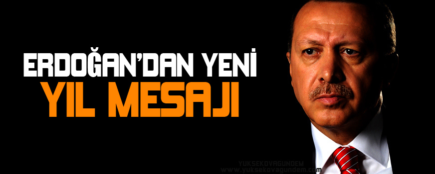 Cumhurbaşkanı Erdoğandan yeni yıl mesajı