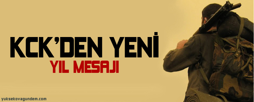 KCK'den yeni yıl mesajı