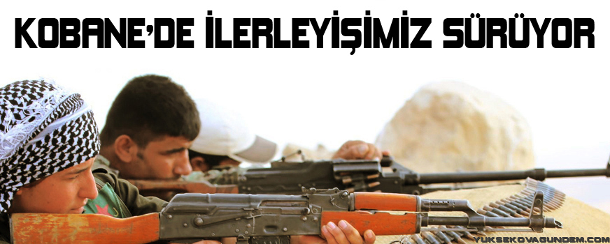 YPG: Kobanê'de ilerleyişimiz sürüyor