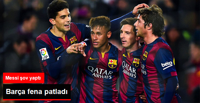 Barcelona, Elche'ye Gol Oldu Yağdı: 5-0