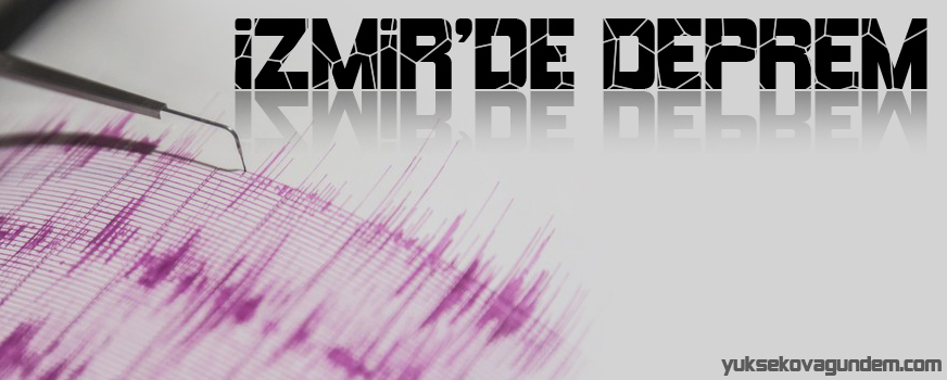 İzmir'de deprem